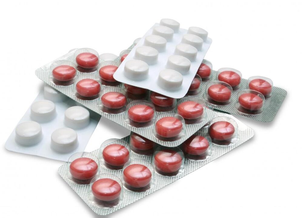 Tabletten für zervikale Osteochondrose