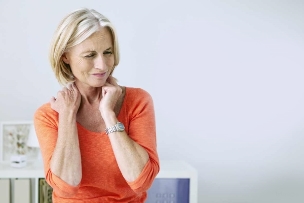 Verminderte Empfindlichkeit bei zervikaler Osteochondrose